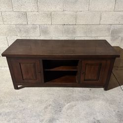 Wooden TV Stand - Dark Espresso Finish
