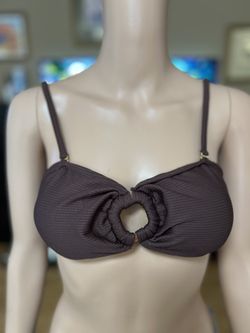 House of Harlow 1960 Women’s Brown Bikini Top size Large