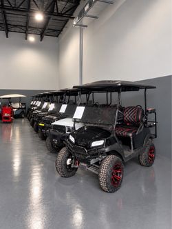 Custom golf carts 2 4 and 6 passenger