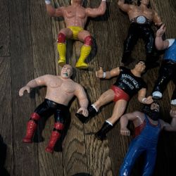 WWW Wresting Figures Set Of 14 