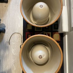 2 Atlas Sound Speakers - Model W-6, 15 Watts 8 OHMS