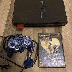$40 PlayStation 2 With Kingdom Hearts
