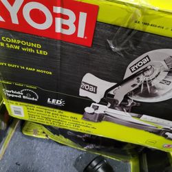 RYOBI 10 in. Compound Miter Saw with LED
