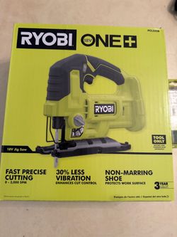 Ryobi 18 volt Jig Saw