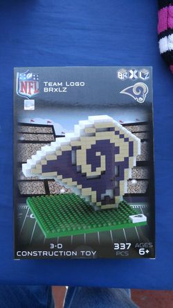 New 2016 NFL LA RAMS LEGO SET.