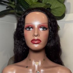 Cookie Half Wig Kinky Human Hair 