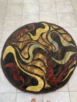 5x5 round area rug