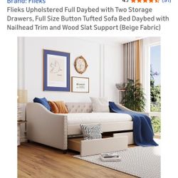 Daybed Full Size and Foam Mattress Full Size