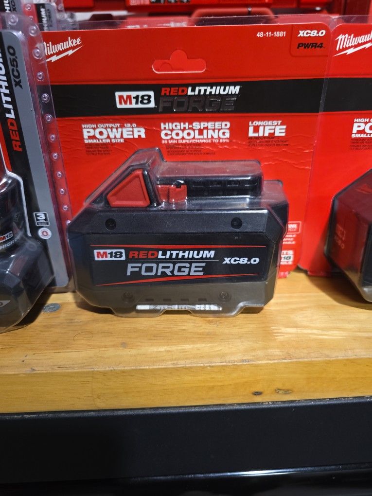 Milwaukee Forge XC8.0