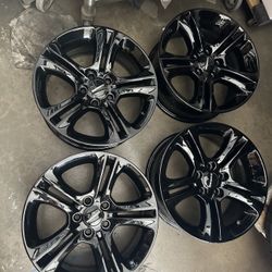 17” Rims Gloss Black Charger, Chrysler 300 5x115,,,