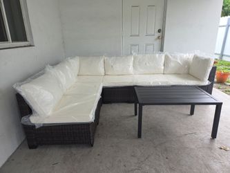 Brand new modular outdoor patio set fully assembled