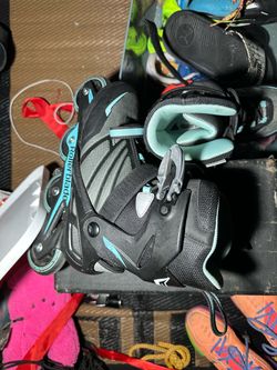Rollerblade Inline Skates Black and Teal
