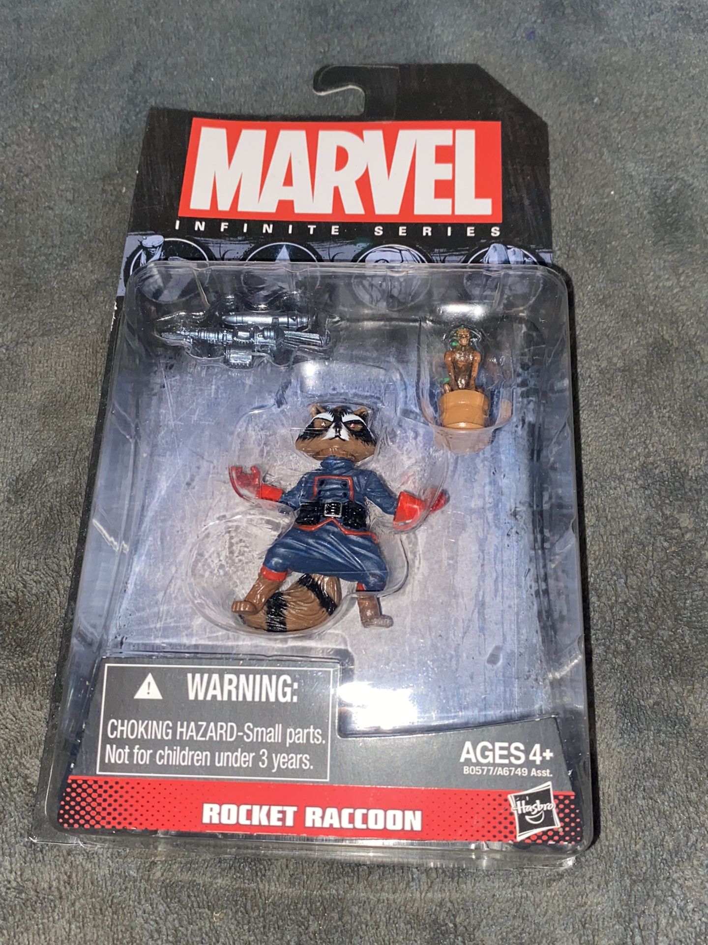 Marvel Infinite Series: Rocket Raccoon And Groot . New On Card.