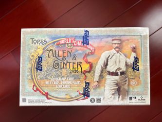 2026 Topps Allen & Ginter Baseball Hobby box
