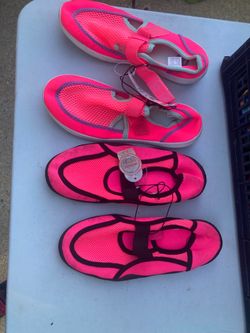 New Water Shoes, Pool shoes Girls size 2-3, only $5 per pair
