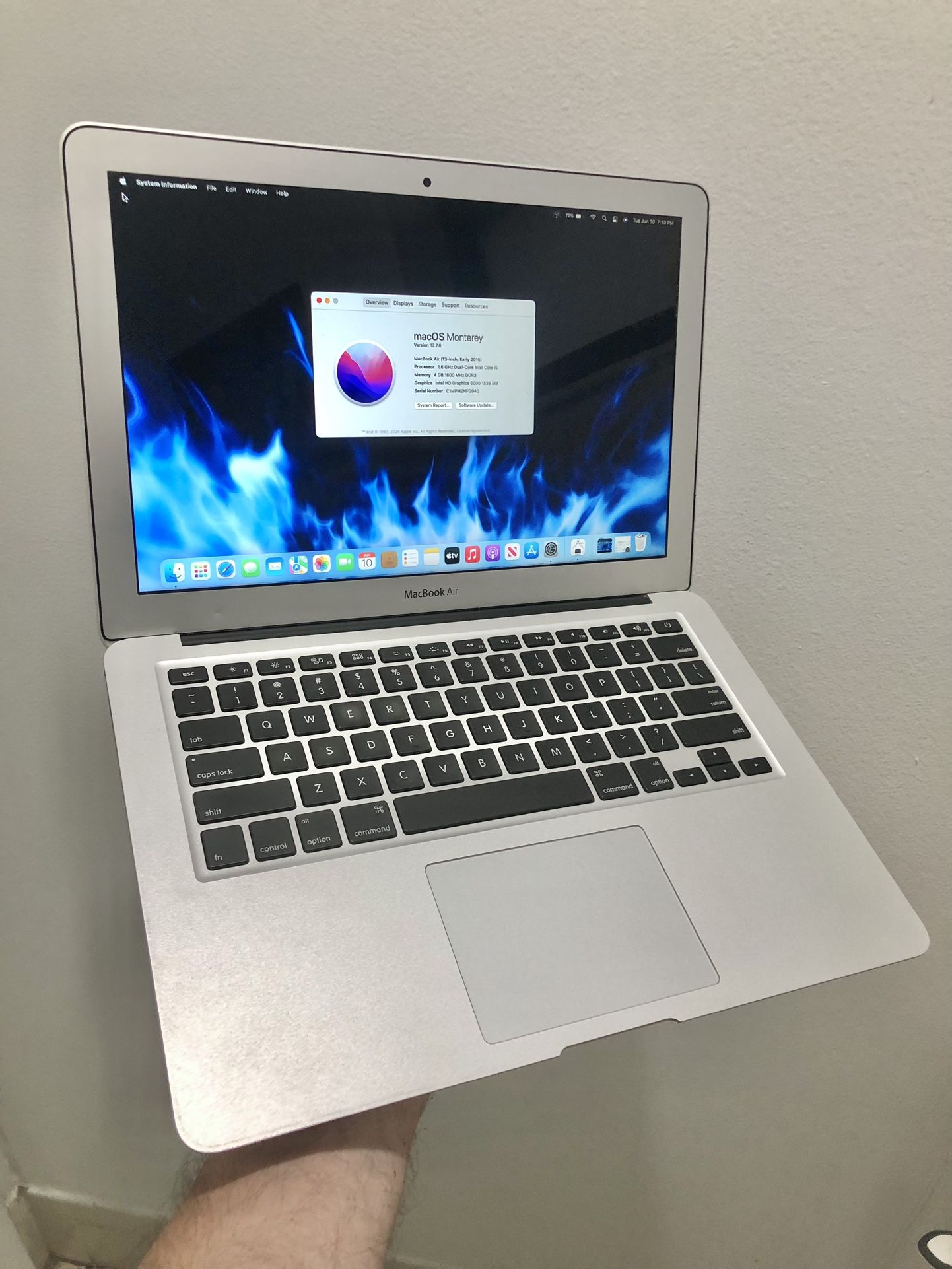 FIRM PRICE - MacBook Air 13.3” • 256gb SSD Like New • Great Battery • Original Charger Included