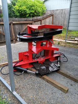 Skid Steer Hydraulic Tree Shear Attachment. New!