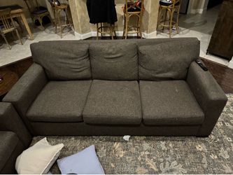 Crate and barrel couch set