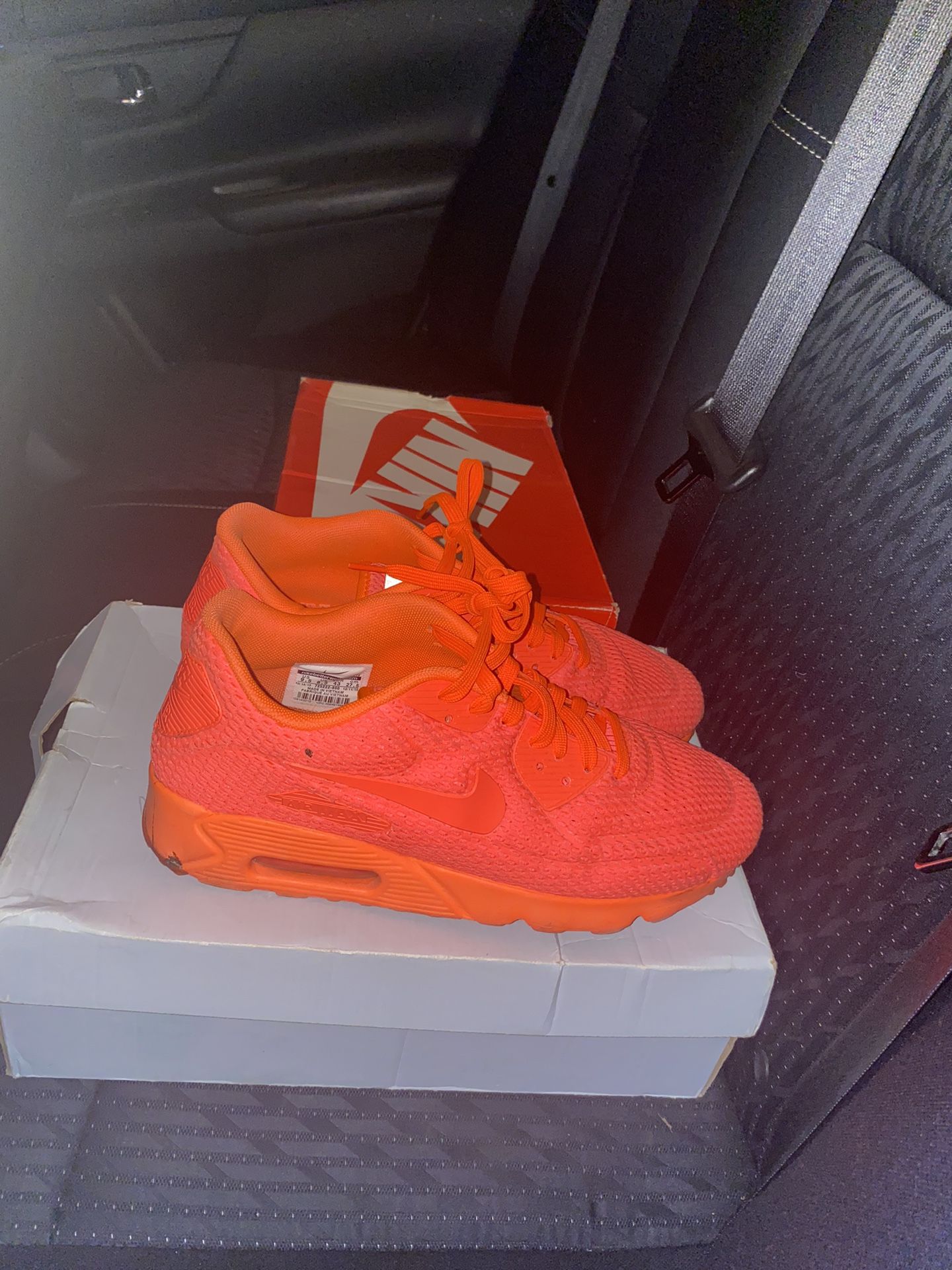 Orange Nike Air Max