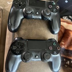 Two PS4 Remote Controllers Sony PlayStation OEM