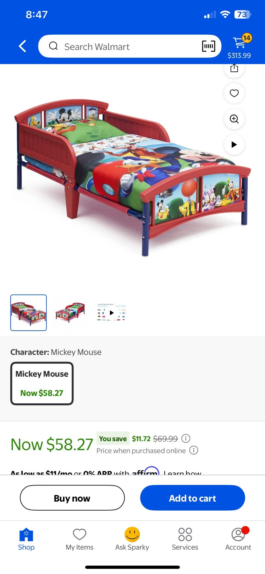 Toddler Bed