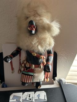 Native American Kachina Doll  As Is