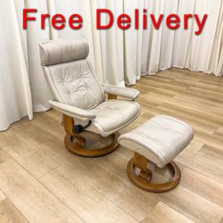 Ekornes Stressless Royal Model Size L MCM Chair Free Delivery