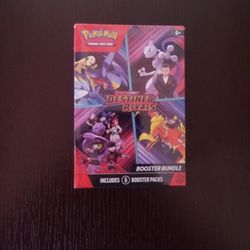 Pokemon Destined Rivals Booster Bundle