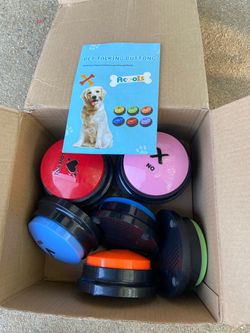 Dog talking buttons
