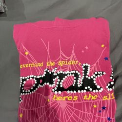Pink Sp5der Hoodie 