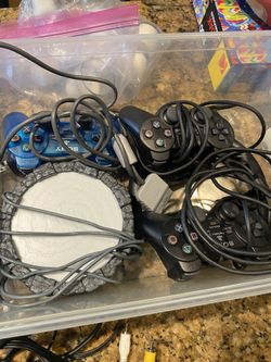 PlayStation 2 And 3 Controllers 