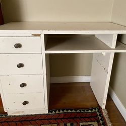 Widdicomb MCM Marshall Field & Co Mid-Century Modern Desk White 40x30x20