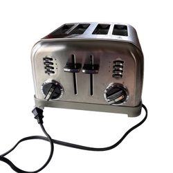 Cuisinart CPT-180 Metal Classic 4-Slice Toaster, Brushed Stainless Steel