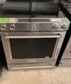 KitchenAid electric stove KSEG700ESS SL3