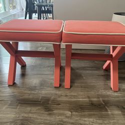 2 Ottoman - 18x18x15