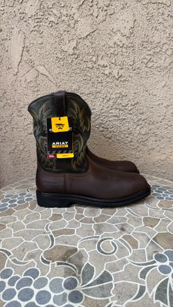 WORK BOOTS ARIAT STEEL TOE SIZE 13 MENS 