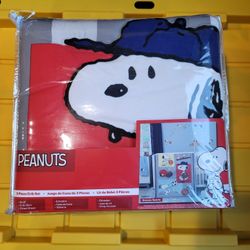 Peanuts Snoopy 3 Piece Crib Set Baby