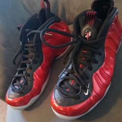 2018 Mens Nike Air Foamposite One  Size 9 "Habanero Red" $125