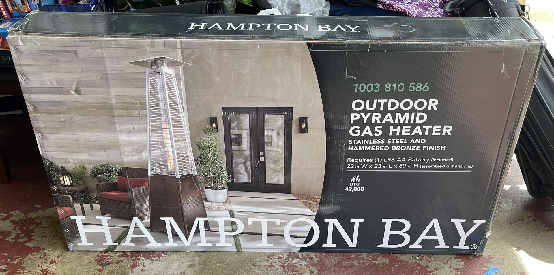 New Hampton Bay Outdoor Gas Heater