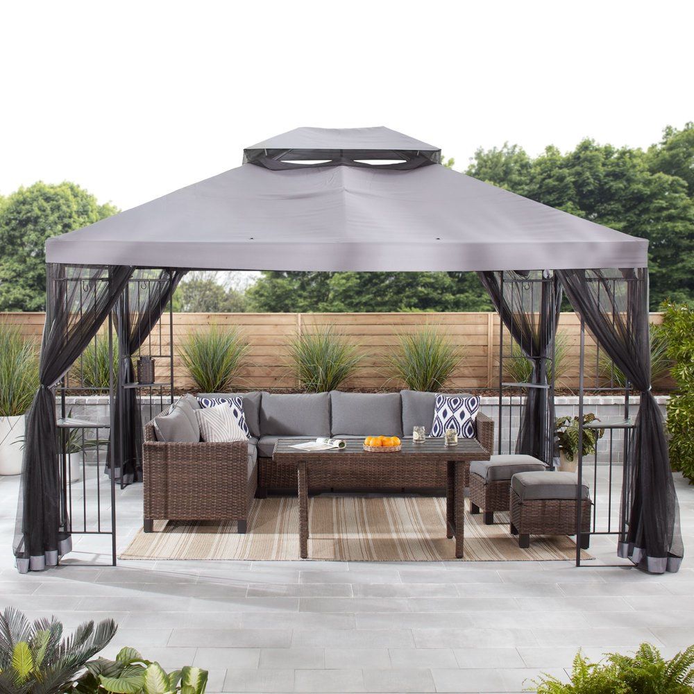 Mainstays Easy-Assemble 10-foot x 12-foot Outdoor Gazebo
