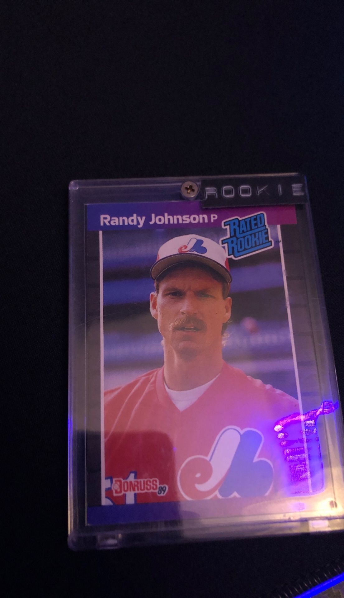 randy johnson rookie card