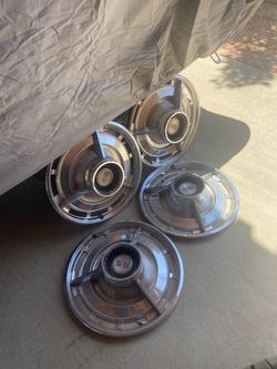 Chevy original hubcaps