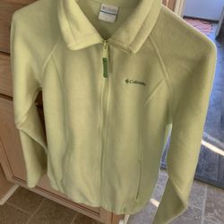 Ladies Columbia Fleece Jacket/ size Small In excellent Condition 