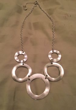 Silver necklace