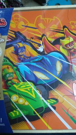 Pj Masks 5 wood puzzles