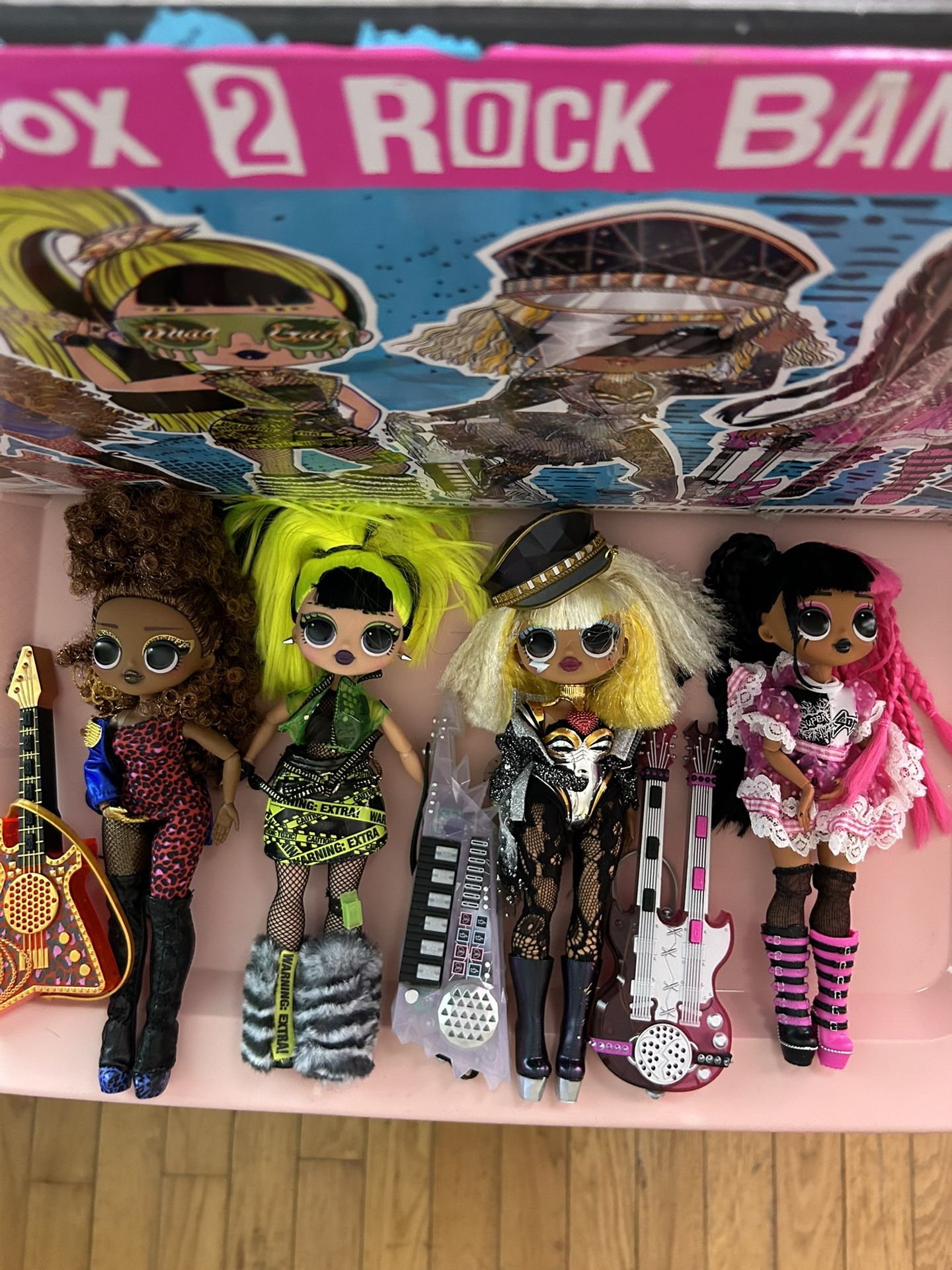 lol Rock Band 8 Dolls New 