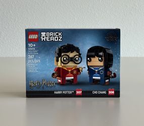 LEGO Harry Potter: Harry Potter & Cho Chang BrickHeadz - Retired - 40616 - NEW