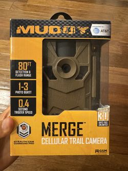 Muddy Merge Cellular Trail Camera - 26MP 4G LTE (AT&T) - Brand New