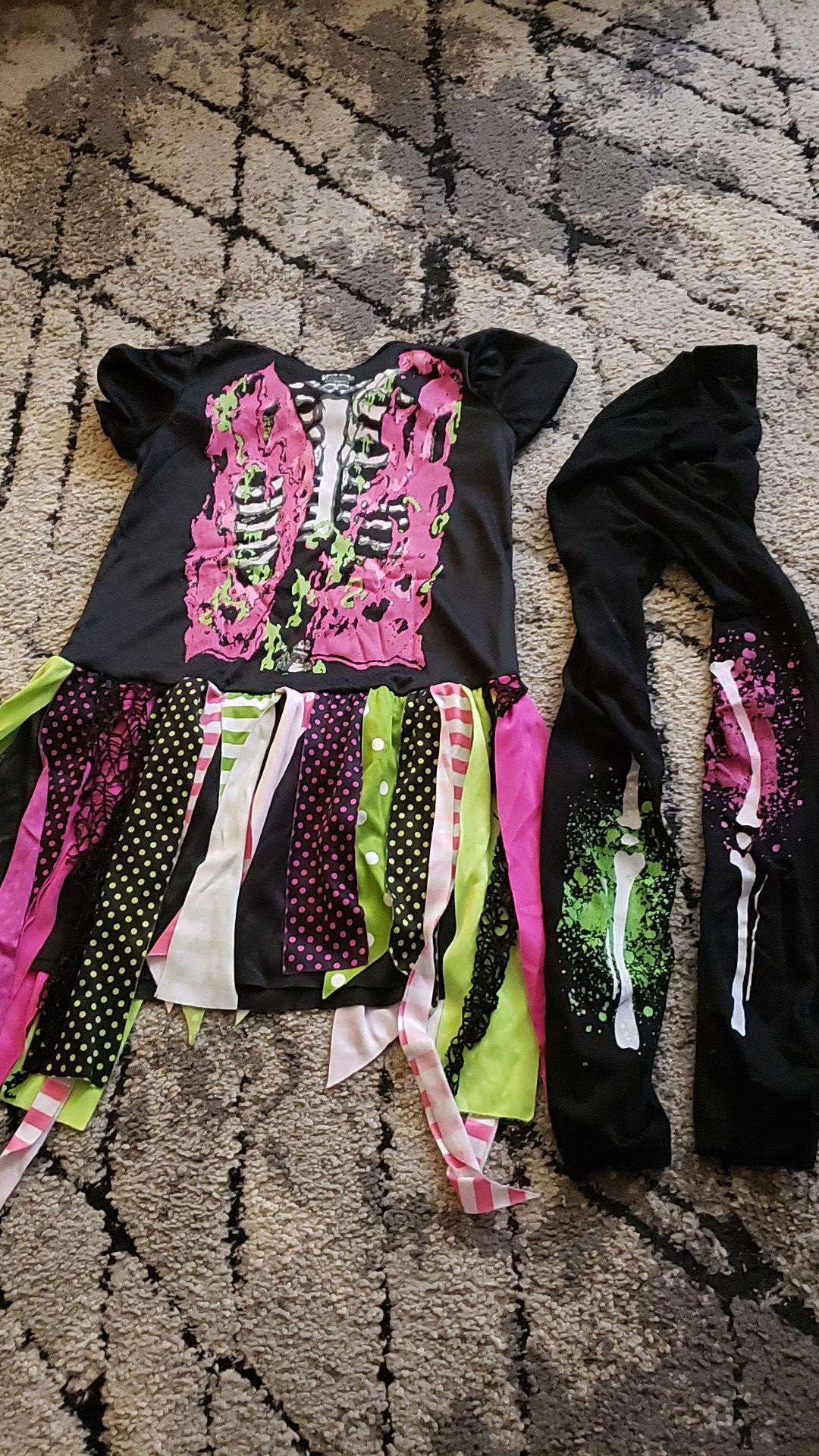 Girls zombie costume