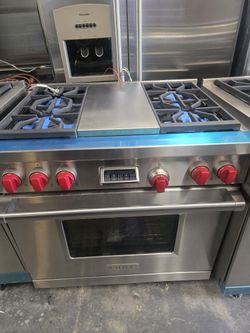 36" Subzero Wolf Range Model DF364C